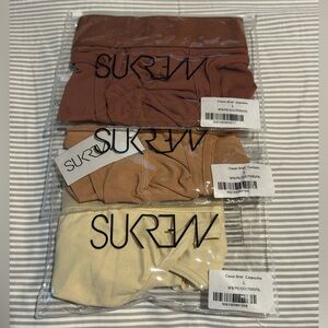 Sukrew Men's L Classic Briefs Set - Espresso, Cortado, Cappuccino